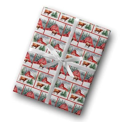 Winter Bear & Deer Eco Christmas Gift Wrapping Papers