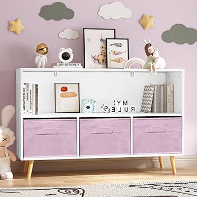  FOTOSOK Toy Storage Organizer with 3 Movable Drawers