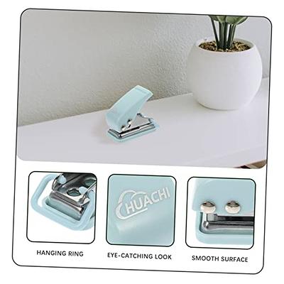 STOBOK Whole Punch 2pcs Hole Punch Metal Stapler Compact Stapler