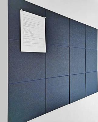 Self-Adhesive 8 Pcs Cork Board Cork Tiles Wall Bulletin Board 12