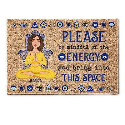 Home Evil Eye Doormat Welcome Mat Funny Door Mat Housewarming Gift