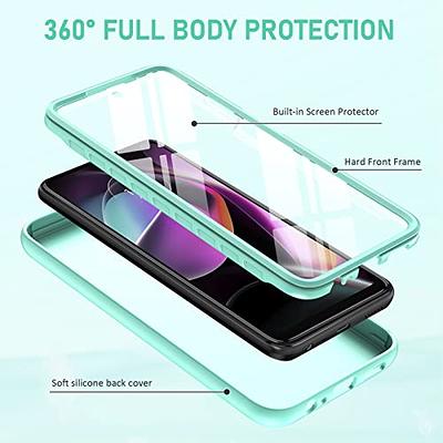 PUJUE for Samsung Galaxy S21 FE 5G Case: Silicone Slim Shockproof  Protective Matte Phone Case - Rugged 360 Dual Layer Full Protection Durable  Tough