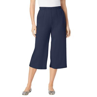 Plus Size Women's The Boardwalk Pant by Woman Within in Raspberry