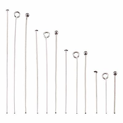 Pandahall 720Pcs Stainless Steel Jewelry Pins Flat Head Pins & Open Eye  Pins & Ball Head Pins 20mm 30mm 40mm 50mm Long for Dangle Charm Jewelry  Making - Yahoo Shopping