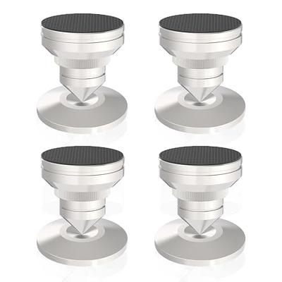 Set of 4 Machined Aluminum Audio Isolation Spikes Cones Feet For AMP  Turntable