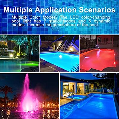 Life-Bulb 120V 40W RGB [Switch or Remote Control] LED Pool Light