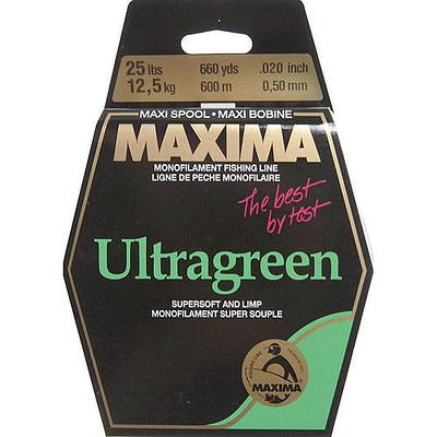 Maxima MOSS-4 Ultragreen Monofilament Fishing Line 1-Shot Spool 4