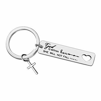 Religious Gifts for Women Christian Keychain for Best Friends Sisters  Biblical Gifts Faith Based Gifts for Girl Inspirational Keychain  Encouraging Gifts for Women Birthday Christmas Gifts for Mother - Yahoo  Shopping