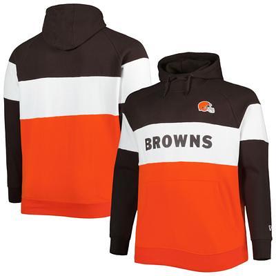 Men's Cincinnati Bengals Profile Heather Gray/Black Big & Tall Favorite  Arch Throwback Raglan Pullover Hoodie