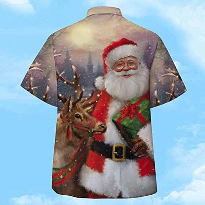 Long Sleeve Christmas Shirts For Men Ugly Christmas Sweater Sweatshirt Mens  Graphic T-Shirts Funny Mens Ralph Lauren Shirts Mens Slim Dress Shirt Mens  Flannel Hoodies 3D Shirts For Men at  Men's