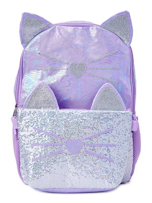 Wonder Nation Children's Backpack with Lunch Box and Pencil Case 3-Piece  Set Set Dream Rainbow Purple 