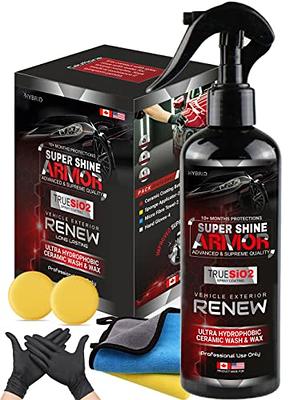 Road Warrior Plus Paint Protection Film - Temporary Roll-On Automotive  Exterior Protector from Rocks, Scratch and Chips - Coating Applies White,  Dries