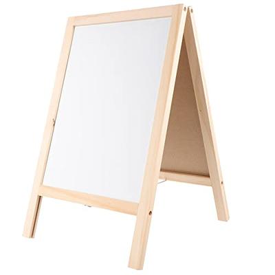 Toyvian Chalkboard Decor Standing Art Easel for, Double-Sided