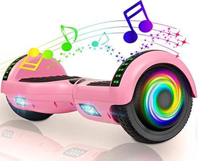 CHO Power Sports 6.5 inch Wheel Hoverboard Electric Smart Self Balancing  Scooter Hoover Board with Built in Speaker LED Light