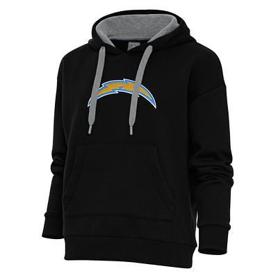 Women's Antigua Black Los Angeles Chargers Victory Chenille