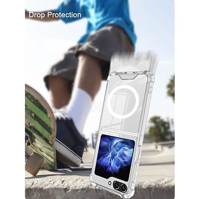 For Samsung Galaxy Z Flip5 5G MagSafe Magnetic Case Shockproof Clear Phone  Cover