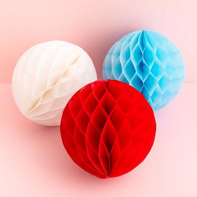 Red White & Blue Honeycomb Decorations - Street Party Accessories Great  British Decoration Theme - Yahoo Shopping