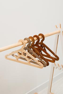 Small Wood Childrens Hangers - Baby & Kid Clothing Hangers