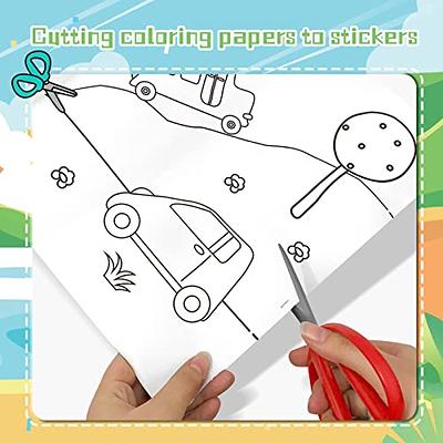 2Pcs Children's Drawing Roll, Drawing Paper for Kids, Coloring Paper Roll,  Art Paper for Drawing and Painting, Sticky Color Filiing Paper, Early  Education Drawing Paper with 12 Colored Pencils - Yahoo Shopping