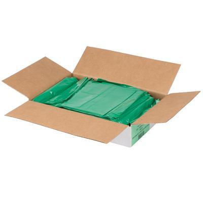 Inteplast Group S303716K 20-30 Gallon 16 Micron 30 x 37 High Density Can  Liner / Trash Bag - 500/Case