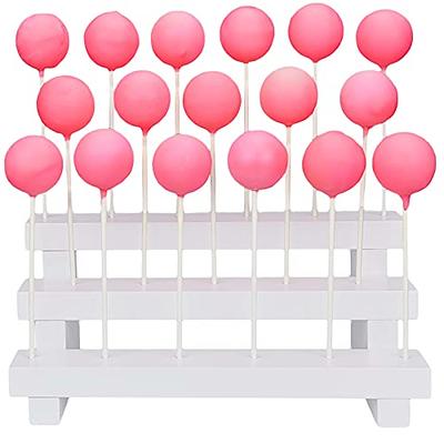 24pcs Clear Acrylic Cake Pop Sticks Lollipop Sticks For Wedding