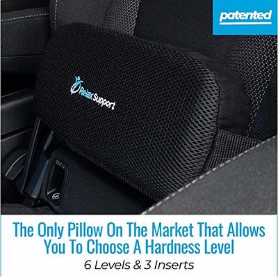 Ventilating Mesh Lumbar Roll Chair Back Support & Lumbar Pillow