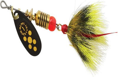 Joe's Flies Inline Spinner Short Striker Size 10 Grey 