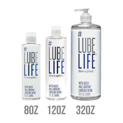 Lube Life + Water-Based Personal Lubricant, 8 Oz.