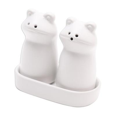 Novica Ceramic Salt And Pepper Shaker Set