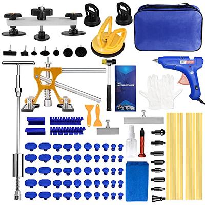 Car Paintless Dent Repair Tool T-Bar Puller lifter Auto Hail Damage Remover  Kit