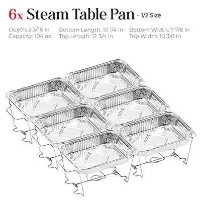 Aluminum Foil Steam Pan HALF Size - Single