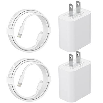 pauze Stoel Hysterisch 2 Pack [Apple MFi Certified] iPhone 14 13 12 11 Fast Charger, 20W Rapid USB  C