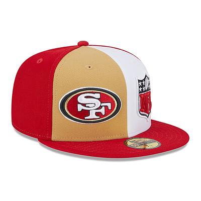 Men's New Era Scarlet/Black San Francisco 49ers 2021 NFL Sideline