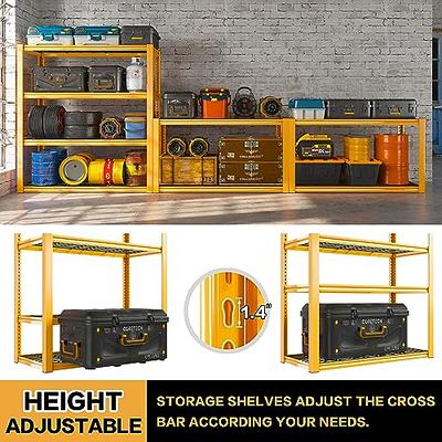 REIBII 40W Garage Shelving Heavy Duty Storage Shelves Load