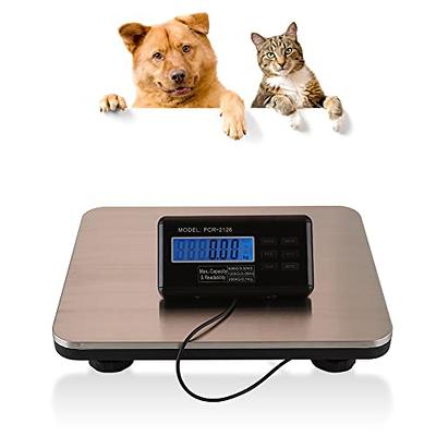 Vevor Veterinary Dog Scale 1100lbs Stainless Steel Platform For Dog Cat Sheep