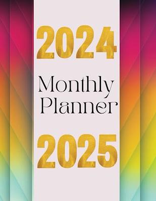 2024-2025 Monthly Planner: Two year Agenda Calendar with Holidays and  Inspirational Quotes large organizer and Schedule 8.5x11 - Yahoo Shopping