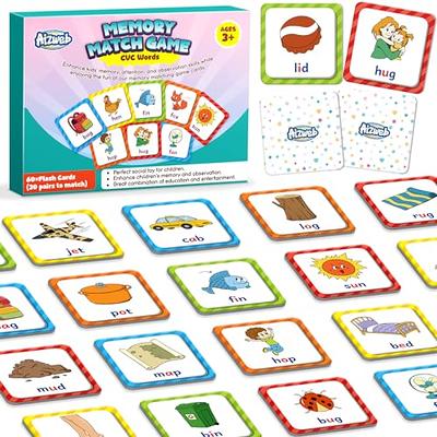 JoyCat Wooden CVC Word Spelling Games combine learning with fun