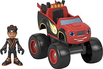 6Pcs Set Children Cartoon Machines Blaze Model Russian Classic Vehicles  Toys Monster Truck Racer Figure Kids Game Cars Gifts