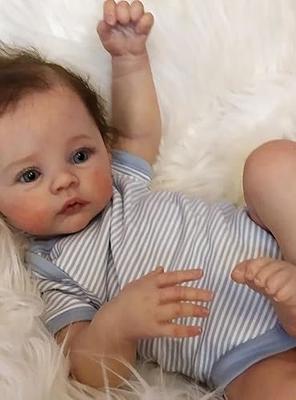 Zero Pam Realistic Reborn Baby Dolls Boys 20 Inch Real Life Baby Dolls That  Look Real Lifelike Reborn Baby Doll Full Body Silicone Vinyl with Hair