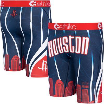 Men's Ethika Red Houston Rockets Classic Boxer Briefs 