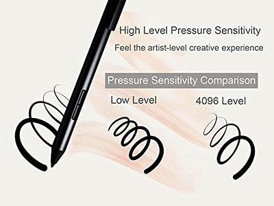 LAZARITE M Pen Black, Active Stylus for Lenovo Yoga 7i/9i, Flex 5, Hp Envy  x360/Pavilion x360/Spectre x360, Stylus Pen with 4096 Pressure Sensitivity,  Palm Rejection, Tilt Support 