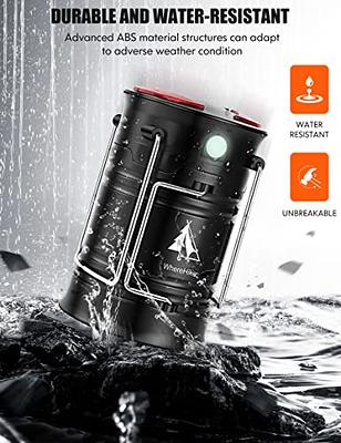 Etekcity Lantern Camping Essentials Lights, Led Lantern for Power Outages,  Tent Lights for Emergency, Hurricane, Battery Powered Flashlight, Survival