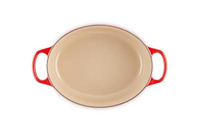 Le Creuset Signature Cast Iron 5-Quart White Oval Dutch Oven