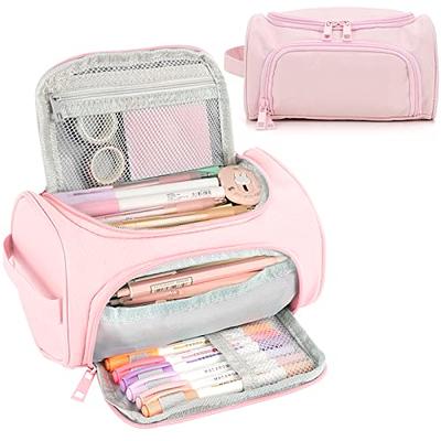  LilyBeauty Pop Up Multifunction Pencil Case for Girls and Boys,  Cute Cartoon Pen Box Organizer Stationery with Lock, Sharpener, Schedule,  Whiteboard, School Supplies, Best Gifts for Kids(Pink) : Office Products