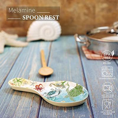 UPware Melamine Spoon Rest Spoon Holder Kitchen Utensil Holders 9.625 Inch  for Kitchen Counter Dining Table (Sealife Crab) - Yahoo Shopping