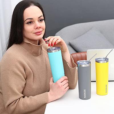 20oz Straight Skinny Insulated Sublimation Cups for Coffee and