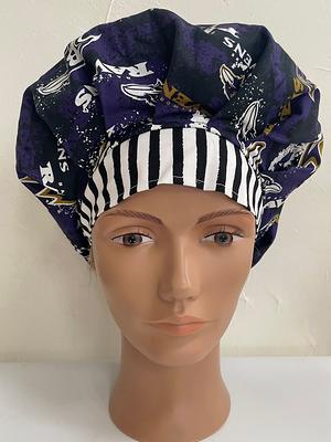 Baltimore Ravens Bouffant Scrub Hat - Yahoo Shopping