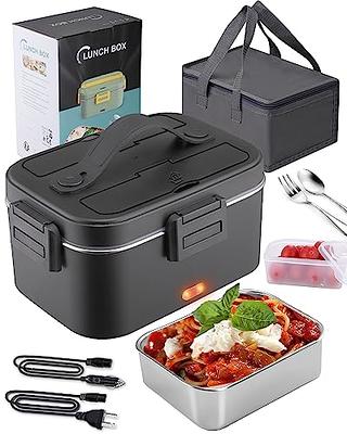 90W Faster] Portable Oven, 12V Car Food Warmer Portable Personal