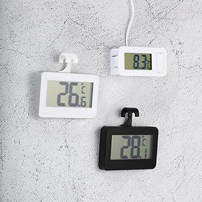 Mini Hygrometer Thermometer Electronic Digital Humidity Meter Gauge Monitor  LCD Display Indoor Temperature Sensor with Fahrenheit Celsius for Jars