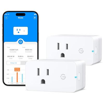 Smart Thermostat, Programmable Wi-Fi Thermostat Works with Alexa  White B08J4C8871 - The Home Depot